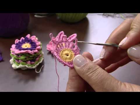 Mulher.com 18/02/2014 Maria José - Crochê Parte 1/2