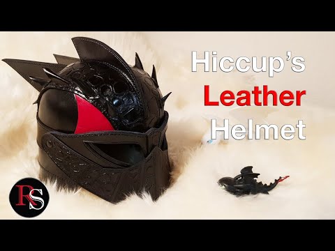 Making Hiccup's Leather Helmet From How To Train Your Dragon: The Hidden World Video