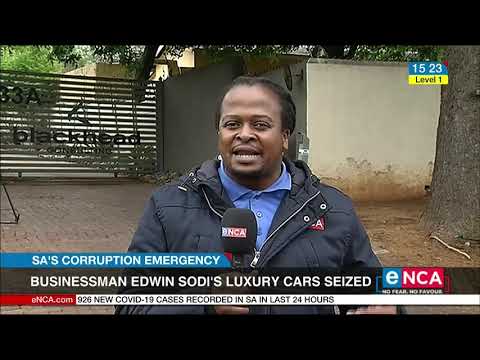 Businessman Edwin Sodi's luxury cars seized