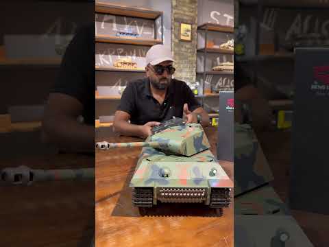Heng Long German Panther RC Tank – 1/16 Scale RTR Infrared Battle Tank