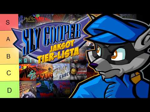 SLY COOPER JAKSOT Tier-lista! | Kuutti