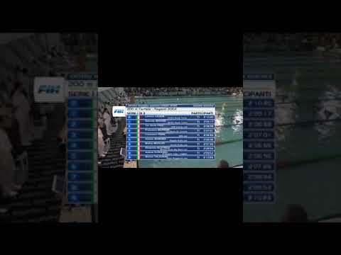 Samandi Hassen campionati nazionali invernali Riccione 2019 200 farfalla