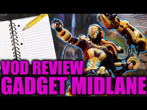 Teaching Midlane Gadget Vod Review - Predecessor Gameplay