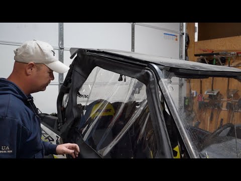 Spike Power Sports Framed Upper Door Kit Install and review Polaris RZR XP1000/900