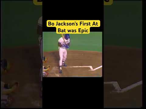 Bo Jackson’s First At Bat was Epic