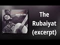 Woody Guthrie // The Rubaiyat (excerpt)