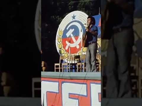 Víctor Jara a color 1973