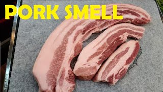 how to get rid of pork smell after cooking