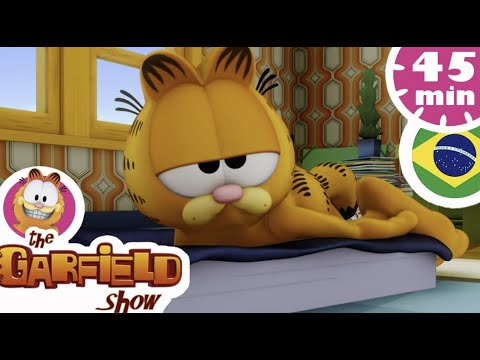 🥱Garfield adora dormir🥱- Compilação HD