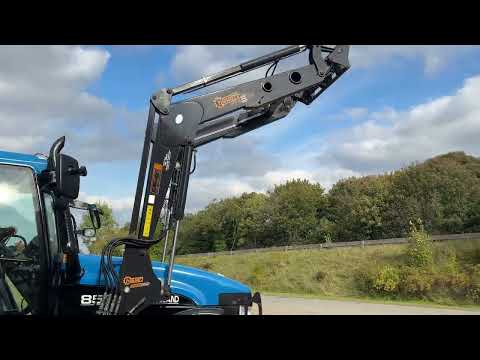 Video: New Holland 8560 traktor med Hauer P-O-M S150 frontlæsser 1