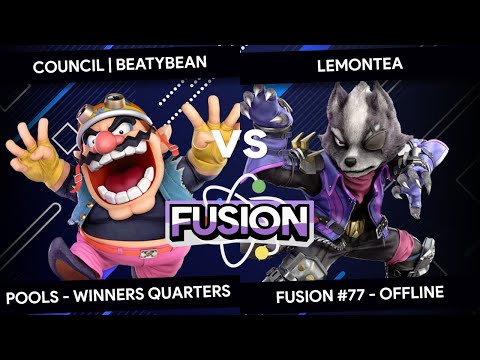 Fusion #77 - Council BeatyBean (Wario) vs LemonTea (Wolf) - Pools - Winners Quarters