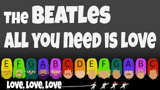 The Beatles - All you need is love - Boomwhackers