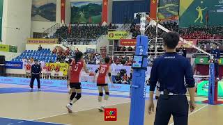 Dù nhập cuộc không tốt nhưng các cô gái đã nhanh chóng lấy lại tinh thần, qua đó ngược dòng #vtvcab