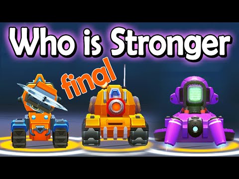 Tank Hero | FINAL Who is Stronger / MAGNETIC Lv.25 vs STELLAR Lv.20 vs RUST Lv.40