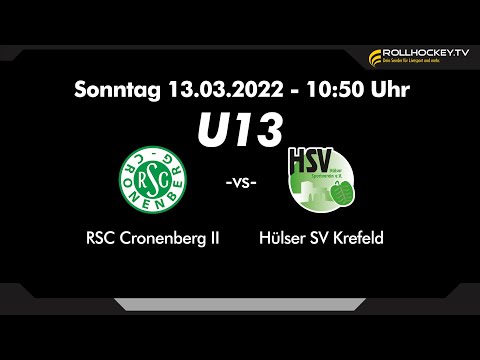 U13 - RSC Cronenberg II vs Hülser SV Krefeld