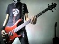 The GazettE - My devil on the bed (Bass cover by ...