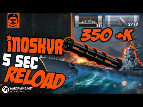 Moskva goes BBBRBRRRRRRRRBRBRBRRRRRRRR  - World of Warships