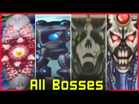 Contra ReBirth - All Bosses