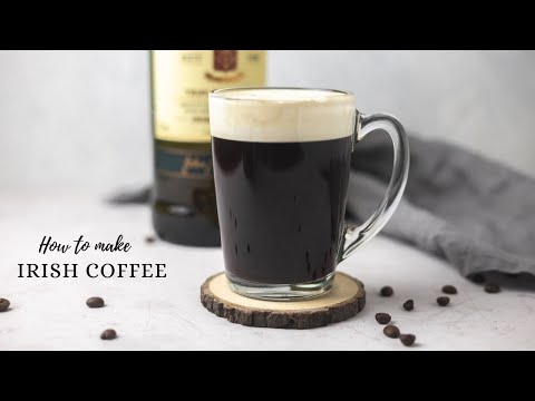 Irish Coffee Recipe|  How to Make The Best Irish Coffee
