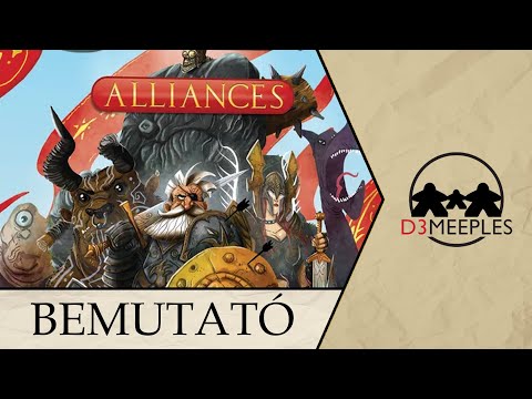 BEMUTATÓ: CLAIM: ALLIANCES - d3meeples