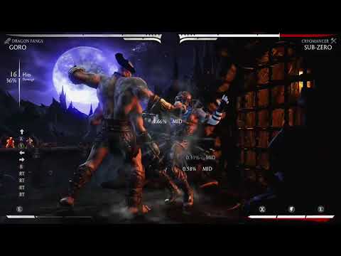 Beast 42% combo with goro dragon fangs