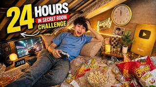 قضيت 12 ساعة تحت التخت 🛏️ (غرفة سرية)
