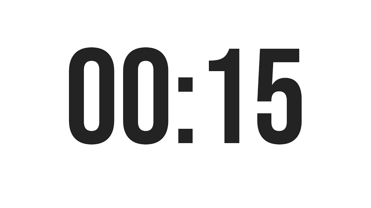 15 Second Countdown Timer