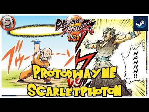 DBFZ Scarlet Photon vs Protodwayne - Amazing Fights! - Ver 1.31