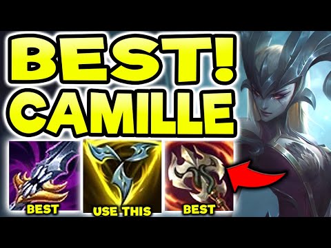 CAMILLE TOP IS YOUR SECRET PICK TO DIAMOND ELO! (STRONG LANE) - S12 Camille TOP Gameplay Guide