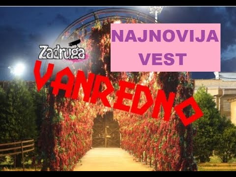 ISPLIVALA INFORMACIJA - PRODUKCIJA SPREMA VANREDNO UBACIVANjE #zadruga #zadrugainfo