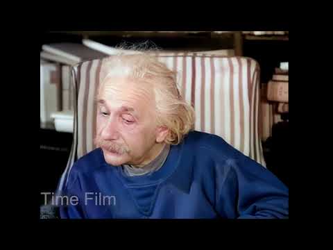 [Ai Color] Albert Einstein last interview