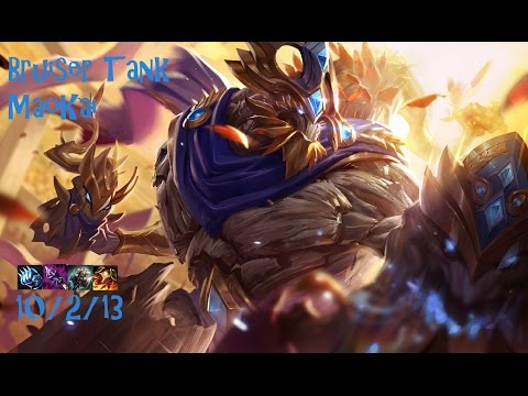League of Legends - Maokai Bruiser Tank Build