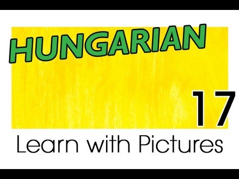 Learn Hungarian Vocabulary with Pictures - A Rainbow of Colors