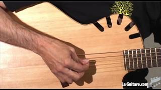 Julien Bergeron, luthier  - Montreal guitar Show 2012 by Jean-Luc Thiévent