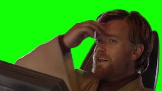 Obi-Wan Kenobi “another happy landing” green screen
