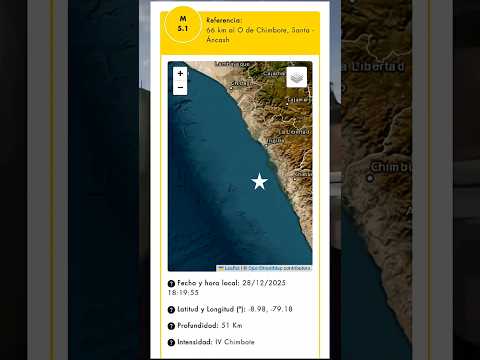 Réplica 5.1 en Áncash - Perú