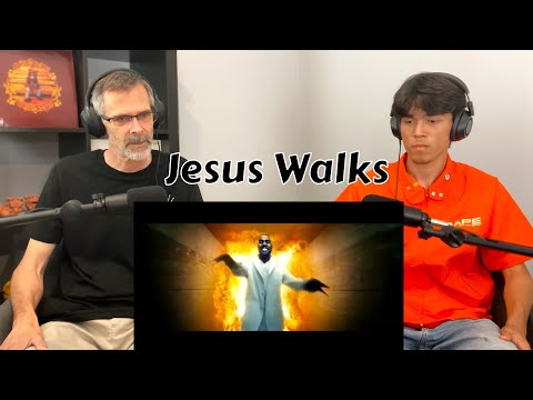 "Oh my God..." Dad watches Kanye's Jesus Walks VIDEO