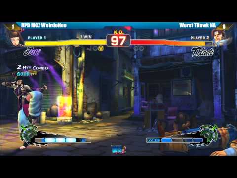 SSF4 AE2012 RPD MCZ WeirdoNeo vs Worst THawk NA GUTS2 Tournament