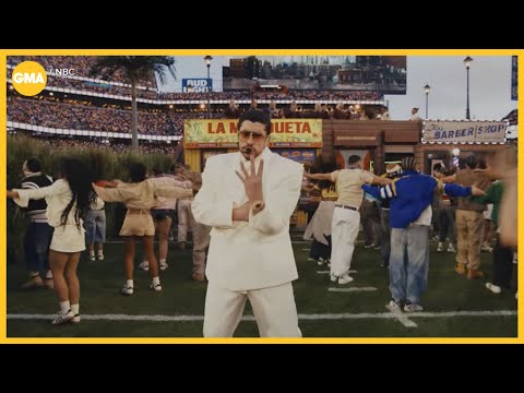 Bad Bunny brings Puerto Rico to Super Bowl halftime show