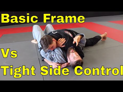 BJJ White Belt Can't Regain Guard with Basic Frame Escape