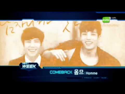 Homme COMEBACK NEXT WEEK