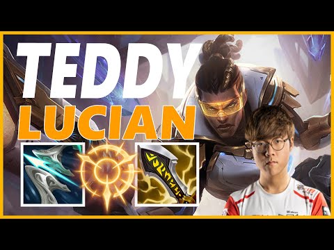 ⚡TEDDY LUCIAN ADC GAMEPLAY⚡SEASON 11 LEAGUE OF LEGENDS