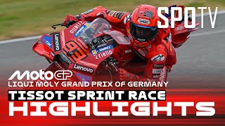 Marc Marquez Melesat, Bezzecchi Terlewat! - Sprint Race | [MotoGP Jerman]