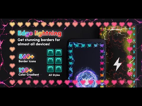 Edge lighting - live wallpaper