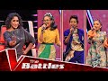 Behansi & Theniya & Nishee | Nalawena mawu Ukule (නැළවෙන මව් උකුලේ) The Battles