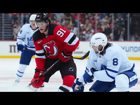 Strong Side, Leaf Side - Leafs 4, Devils 2