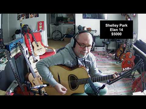 5 Gypsy Jazz Guitars in 2 minutes