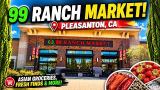Exploring 99 Ranch Market in Pleasanton, CA | Snacks, Seafood & More!
