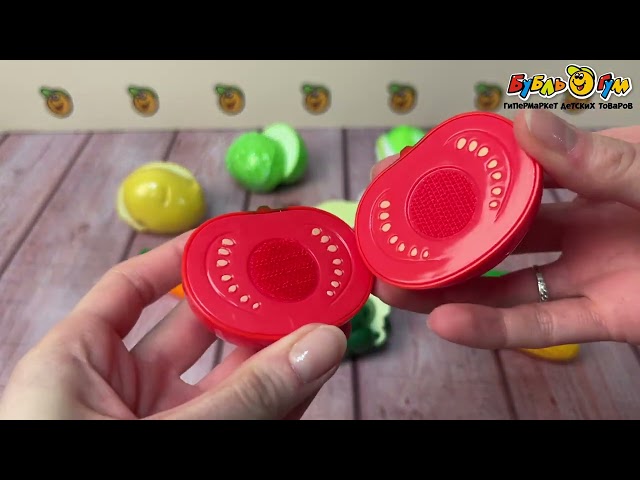 Набор Lanson Toys нарезных овощей на липучке - видео