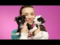 Millie Bobby Brown Plays With Puppies While Answering Fan Questions Millie Bobby Brown Plays With Puppies While Answering Fan Questions